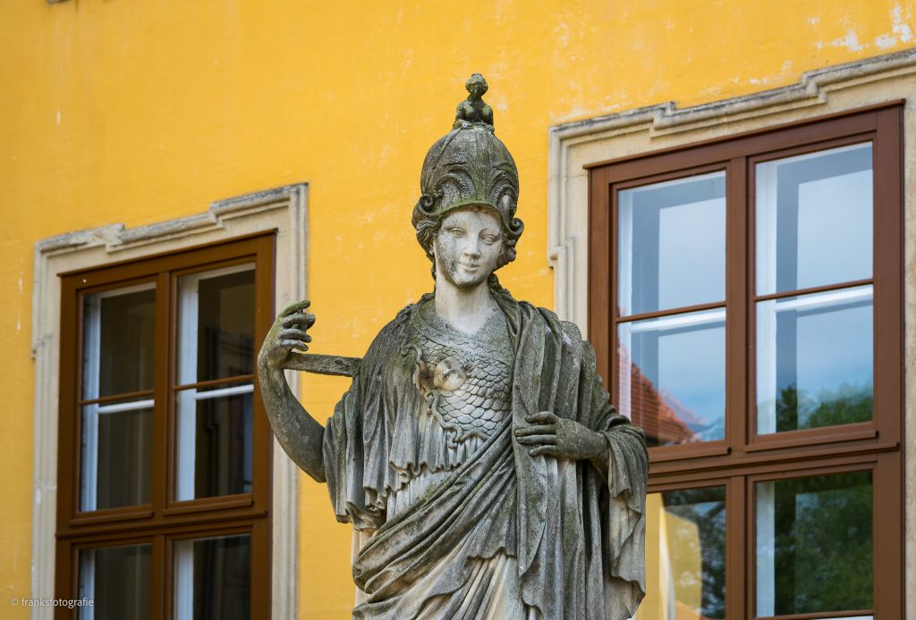 Die Statue der Athene Schloss Mosigkau Dessau-Wörlitz