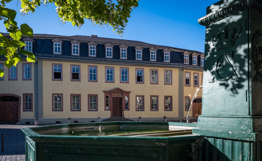 Frauenplan Weimar Weimar erkunden Goethes Wohnhaus Frauenplan