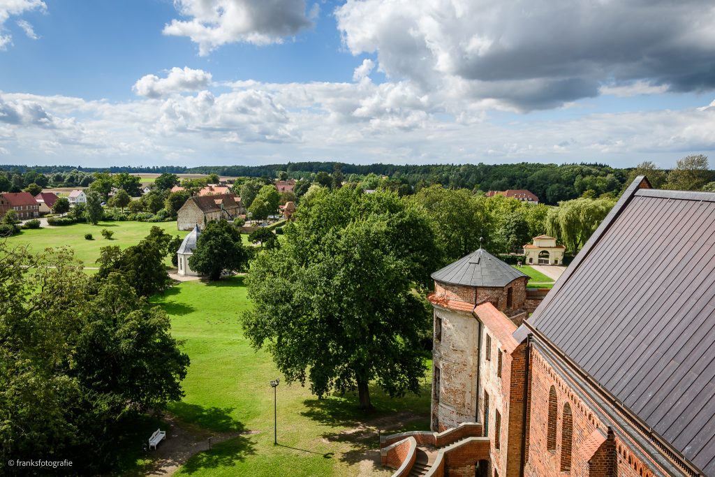 Schloss Dargun erkunden - Aussichtsplattform Klosterkirche