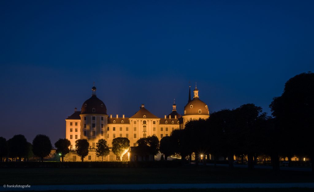 Schloss Moritzburg am Abend Schloss Moritzburg