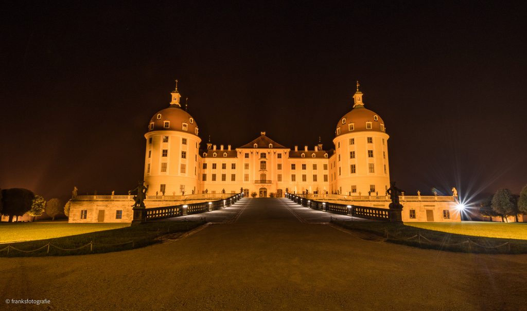 Schlosszufahrt Schloss Moritzburg