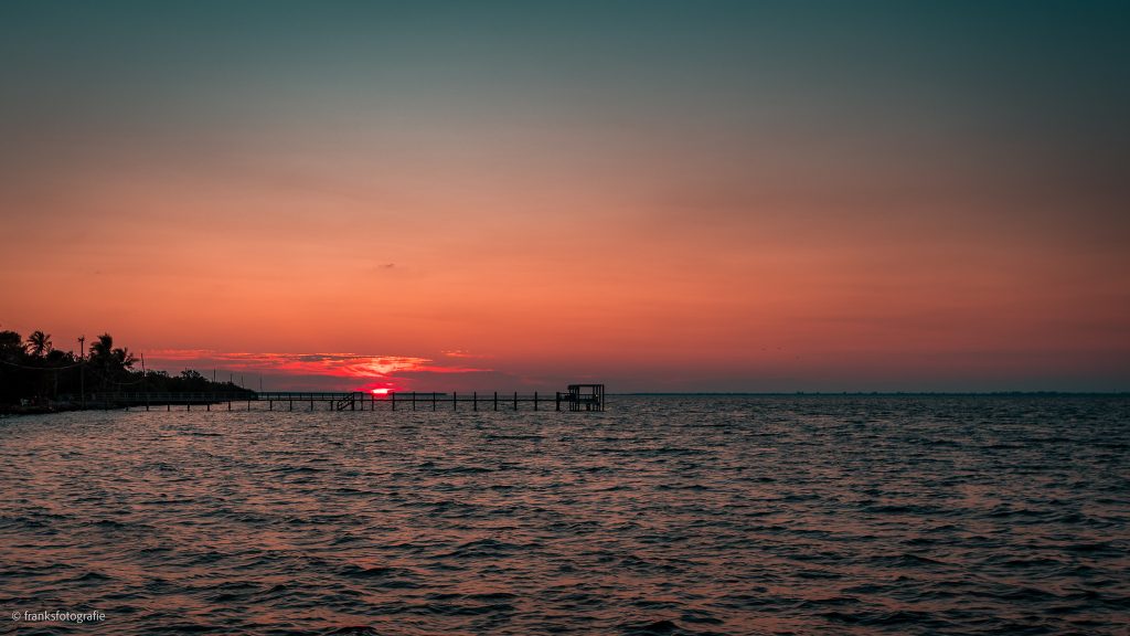 Sonnenuntergang Traumhaftes Florida entdecken Sonnenuntergang in Bokeelia