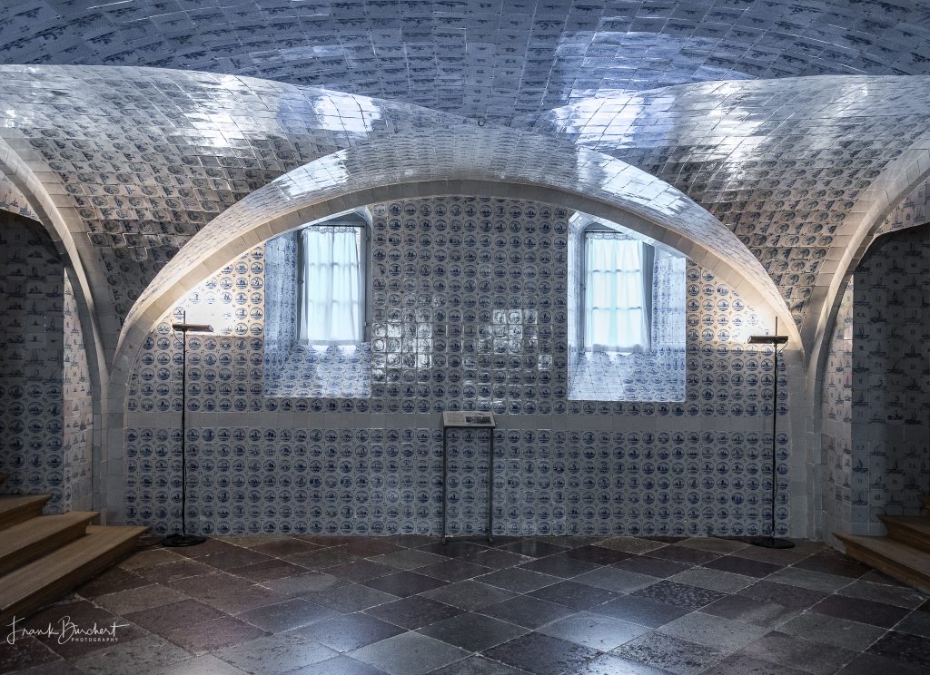 Fliesensaal Schloss Caputh erkunden Fliesensaal