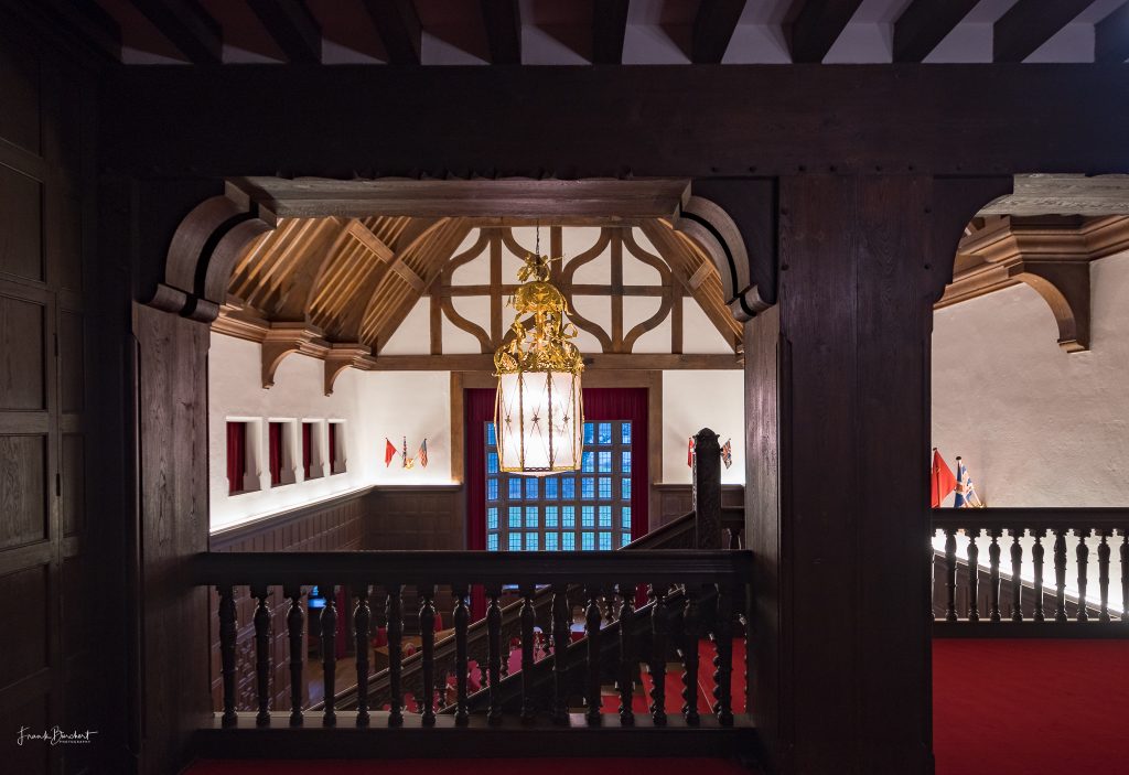 Danziger Treppe die kronprinzlichen Privaträume im Schloss Cecilienhof