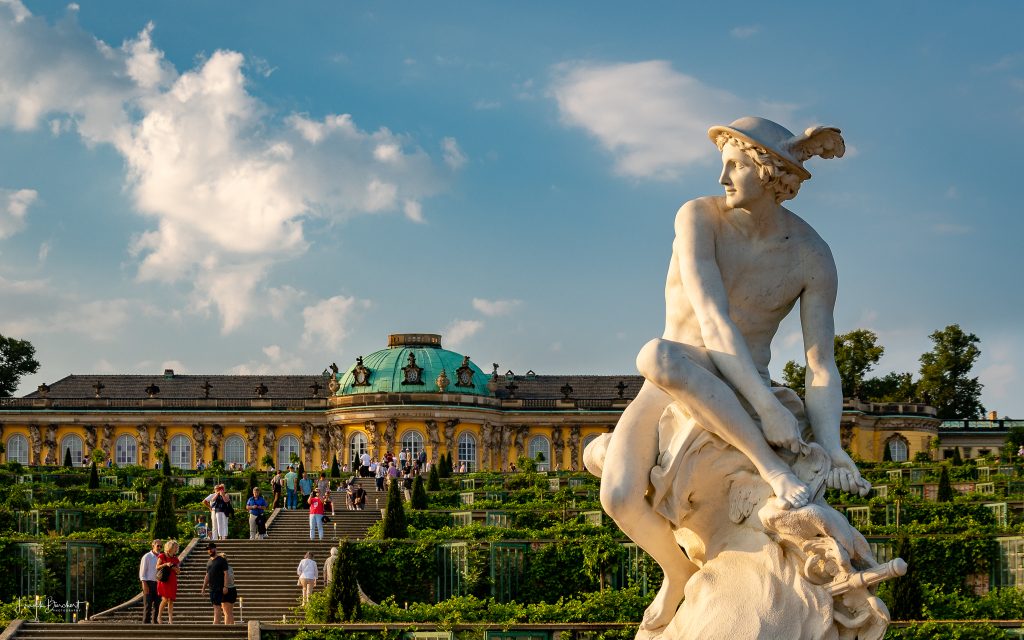 Schloss Sanssouci Schloss Sanssouci im Licht