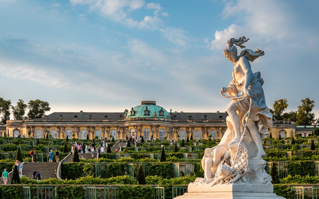 Schloss Sanssouci Schloss Sanssouci im Licht